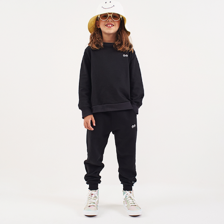 Jogger Para Niño y Niña Dark Chocolate Basicool | Tres Ovejas Colombia
