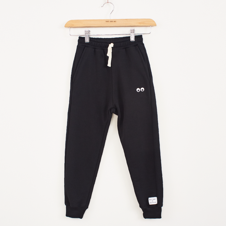 Jogger Para Niño y Niña Dark Chocolate Basicool | Tres Ovejas Colombia