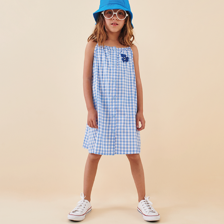 Vestido Para Niña Checkers | Tres Ovejas Colombia