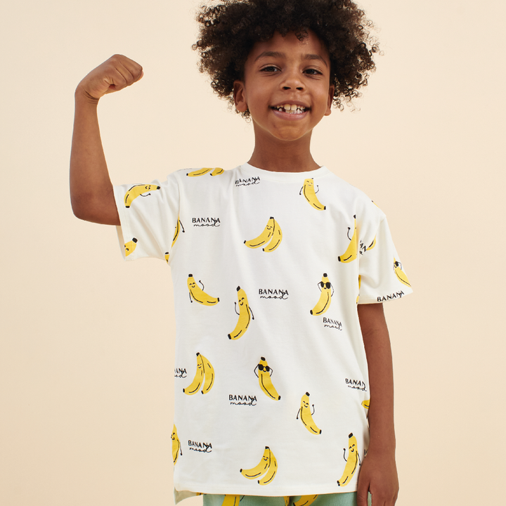 Camiseta Para Niño y Niña Banana Mood | Tres Ovejas Colombia